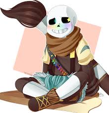 He was a conceptional sans who escaped the deteriorating incomplete world through the destruction of his own soul. Inktale Ink Sans By Neykstar On Deviantart