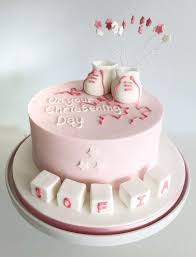 Christening And Baby Shower Cakes Hertfordshire Bedfordshire London Baby Girl Christening Cake Baby Shower Cakes Christening Cake