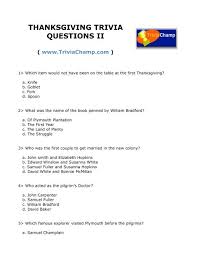 Presidential inauguration, it's the perfect time to test your knowledge on the american presidents. Thanksgiving Trivia Questions Ii Trivia Champ