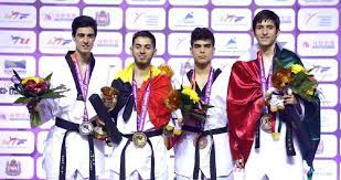 He won the gold medal at the 2014 european championships men's 63 kg, and at the 2015 world championships, becoming belgium's first world taekwondo champion. Jaouad Achab Weltmeister Olympic Taekwondo Club Bonn