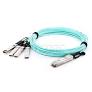 40G QSFP+ Active Optical Cable 1~100M from www.optcore.net