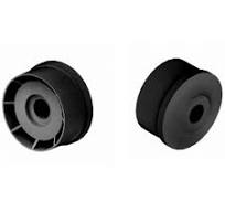 Plastic Roll Head Ø50 x 1.5 Ktr Pls. Black | Doğuş Kalıp