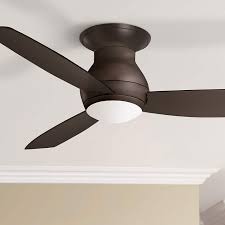 Shop for 52 ceiling fan at bed bath & beyond. 52 Curva Wet Rated Bronze Hugger Led Ceiling Fan 42n21 Lamps Plus