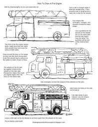 First, draw the rounded base of the teardrop shape. 9 Fire Engine Ideas Fire Engine Drawing For Kids Drawings