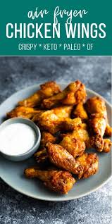Air Fryer Chicken Wings Recipe Air Fryer Recipes Healthy Air Fryer Chicken Wings Air Fryer Chicken