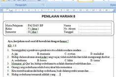 Selam a t dat a ng di aksesyasin>>> kami akan membagikan soal ulangan harian pai kelas 2 semester 1 bab 1 (nabi muhammad tauladanku ) yang sudah kami rangkum/ringkas sesuai dengan aturan edisi revisi sehingga soal ulangan harian pai dan bp kelas 2 bab 1 semester 1 th. Kkgpai Warungasem Kkgpaiw Profil Pinterest