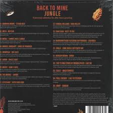 Various Artists Back To Mine Jungle Back To Mine