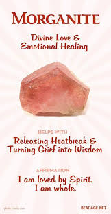 Morganite Crystals Meanings Spiritual Crystals Energy Crystals Crystal Healing Stones