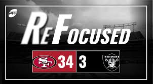Pt on th, august twelfth on the nfl network that is obtainable with most cable packages and on 2 of our favourite streaming services: Refocused Nfl Week 9 San Francisco 49ers 34 Oakland Raiders 3 Nfl News Rankings And Statistics Pff