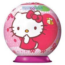 Hello kitty hey arnold hocus pocus home alone hot wheels how to train your dragon howl's moving castle hulk hunter x hunter icee inhumans inside out inuyasha invader zim iron man it jaws jay and silent bob jessica jones jessie paege jojos bizarre adventure jujutsu kaisen the jungle book junji ito jurassic park justice league karate kid kewpie Ravensburger Puzzleball Hello Kitty 108 Piece Jigsaw Puzzle