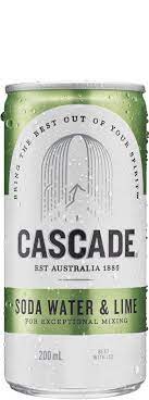 Cascade soda water & lime is an all time classic drink. Buy Cascade Drinks Soda Water Lime Online