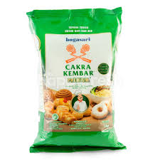 Sriboga tepung terigu hime tepung terigu 1 kg. Jual Bogasari Cakra Kembar Premium Wheat Flour Di Farmers Market Happyfresh