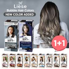 Read honest and unbiased product reviews from our users. Qoo10 1 1 Liese Bubble Hair Color New Color 2bundle Pack All Colors Hair Care
