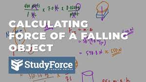 Average impact force x distance traveled = change in kinetic energy as you can see here, as the travel distance increases, the impact force reduces. Calculating The Force Of A Falling Object Momentum Energy Force Problem Youtube