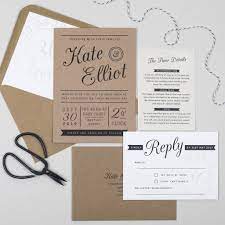 Kraft Stamp Wedding Invitation In 2020 Kraft Paper Wedding Invitation Invitation Stamp Wedding Invitation Stamp