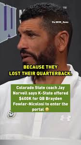 $600K offer to enter the portal? Norvell says Texas A&M and Ole Miss also  tried reaching out to star WR Tory Horton. Thoughts?