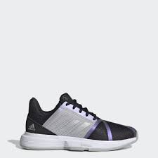 Boost technology keeps you comfortable and aids in explosive energy on the court. Women Black Tennis Shoes Adidas Us