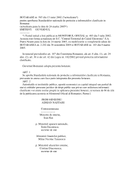 Hot 585 Din 2002 Standardele Nationale De Prot A Inf Clasif