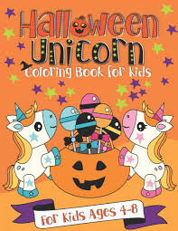 These fun and educational free unicorn coloring pages to print will allow children to travel to a fantasy land full of wonders, while learning about this magical creature. Halloween Unicorn Coloring Book For Kids A Fun Gift Idea For Kids Coloring Pages For Kids Ages 4 8 Pink Crayon Coloring 9781688297654 Amazon Com Books