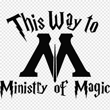 Find meaningful content for transparent stickers. Ministry Of Magic Magic In Harry Potter Decal Sticker Ministry Of Magic Angle Text Poster Png Pngwing