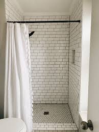 Diy Subway Tile Shower Subway Tile Showers Shower Tile Shower Curb