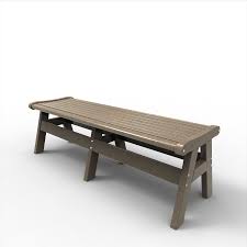 Rare george nelson for herman miller 102 inch 4992 slat bench maple black laquer. Sister Bay Outdoor Newport 60 Inch Backless Bench