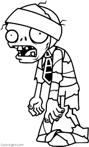 Plants vs zombies garden warfare 2 colouring pages. Mummy Zombie From Pvz 2 Coloring Page Coloringall