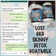 So, as far as 'detoxification' goes — milk has no particular benefits for removing accumulated metals in the body, nor does it have the ability to neutralize most poisons. Skinny Detox Goatmilk Susu Kurus Untuk Ibu 2021