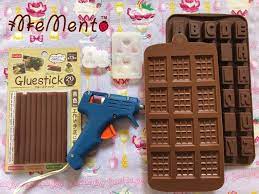 100均材料で作れる フェイクスイーツグルーガンでチョコレートの作り方 チョコレート工作 フェイクスイーツ フェイクスイーツ 作り方