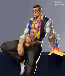 Rule 34 - Chamber Valorant Male-on-Male Fivesome