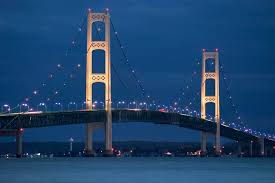 The mackinac bridge is currently the fifth longest suspension bridge in. Police Investigating Photos Of Man Atop The Mackinac Bridge