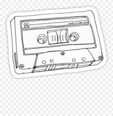 Tumblr Transparent Stickers Hand Drawn Cassette Tape Png Image With Transparent Background Toppng Adhesive tape set of realistic sticky tape stripes isolated on., free portable network graphics (png) archive. hand drawn cassette tape png image with