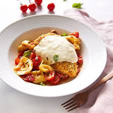 Air Fryer Chicken Parmesan Recipe In 2020 Air Fryer Chicken Tortellini Pasta Chicken With Italian Seasoning