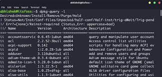 How To List Installed Packages On Ubuntu And Debian