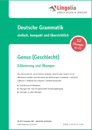 Maybe you would like to learn more about one of these? Genus Geschlecht Lingolia Shop