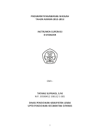 Proposal rencana studi beasiswa unggulan sophiology. Pdf Program Pengawasan Sekolah Rafli Patmel Patmel Academia Edu