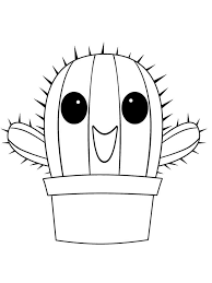 Coloring with cacti coloring page hilarious family of cacti on. Kawaii Ausmalbilder Drucken Sie Ungewohnliche Zeichen