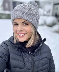 I may look cute in a beanie and smiling when it snows, but just know that  I'm freezing and wanna go inside. 🤣 In case we missed the memo. 🤷‍♀️