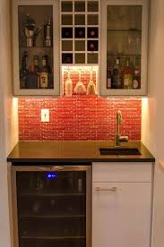 An Ikea Kitchen That Pops Wet Bar Cabinets Wet Bar Bars For Home