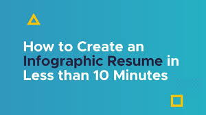 how to create an infographic resume