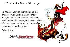 O balcão da hora exata antes do dia 23 de abril. Salve Jorge Dia 23 De Abril Diario Zona Norte Facebook