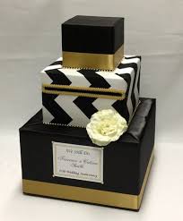 Black And Gold Card Box This Handcrafted Card Box Money Holder Is The Perfect Touch For Your Wedding Reception Beautiful Sati Gold Card Box Wedding Black Gold Wedding