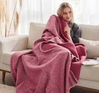 Lausanne Solid Soft Oversize Throw Blanket Available in 7 ...