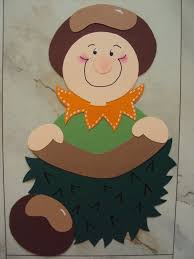 Fensterbilder Mobile Tonkarton Herbst Kastanien Mannchen Mit 2 Herbstblatter Xl Fensterbilder Fensterbilder Herbst Herbst