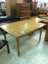 The table design is very simple and made almost entirely out of. Cutting A Dining Table In Half And Attaching To The Wall To Make Half Table