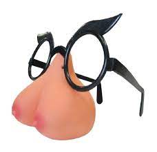Novelty Fun Boobs Breast Nose Glasses Frame Hen Night Guys Fun Party | eBay