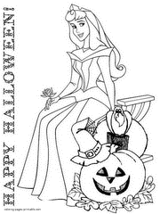 These spring coloring pages are sure to get the kids in the mood for warmer weather. Disney Halloween Printable Coloring Pages