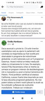 A fost odată… de către. Ovidiu Hurdurzeu Senator Aur Tinerii PlecaÈi La Studii In StrÄinÄtate Trebuie Sa Urmeze Un Program De Reeducare Cand Se Intorc In ÈarÄ Filip Havarneanu Deputat Usr Fost Student La Sorbona Merita Un Program