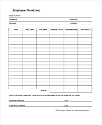 Employee Timesheet Template Timesheet Template Templates Excel Templates