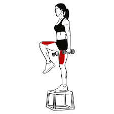 The benefits of step ups may be just what you need to boost your leg training progress or to destroy a pesky plateau. 80 20 Fit Step Up Ubung Fur Die Beine Richtig Ausfuhren